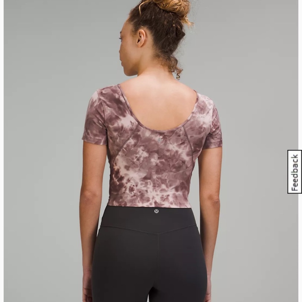 Brand new with tag, but fell off, lululemon align tee